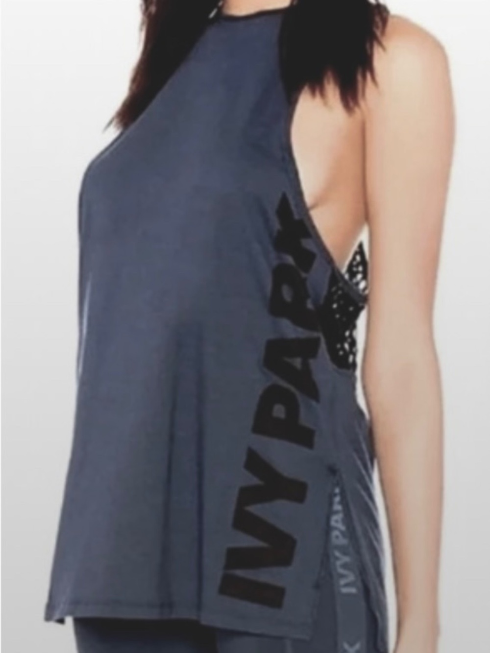 IVY PARK Mesh Back Tank Top